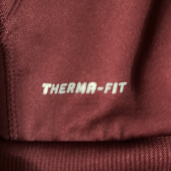 Maroon and Gray full zip Nike jacket - Picture 3 of 5